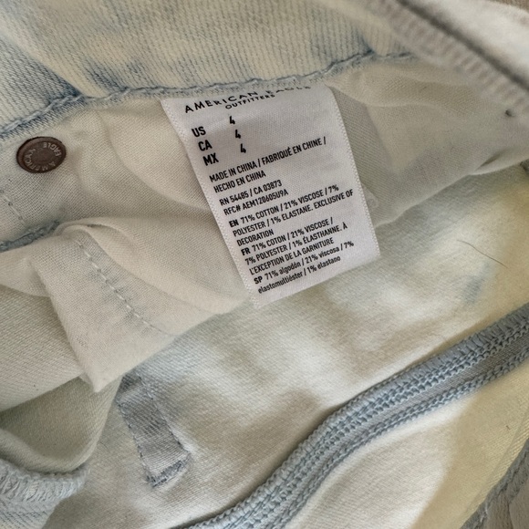 American Eagle High Rise Shortie, size 4 - Picture 4 of 5